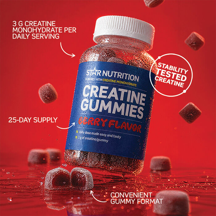 Creatine gummies 75 st Berry